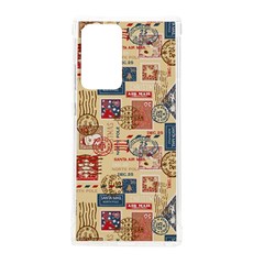 Letters Writing Paper Text Pattern Samsung Galaxy Note 20 Ultra Tpu Uv Case