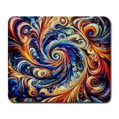 Colorful Motion Abstract Art Large Mousepad