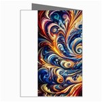 Colorful Motion Abstract Art Greeting Cards (Pkg of 8) Right