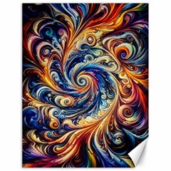 Colorful Motion Abstract Art Canvas 18  X 24  by ExtraGoodSauce