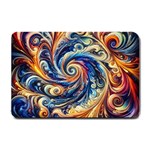 Colorful Motion Abstract Art Small Doormat 24 x16  Door Mat