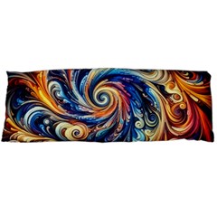 Colorful Motion Abstract Art 21 x60  Body Pillow Case (dakimakura) by ExtraGoodSauce