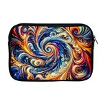 Colorful Motion Abstract Art Apple MacBook Pro 17  Zipper Case Front