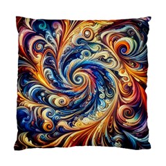 Colorful Motion Abstract Art Standard Cushion Case (one Side) by ExtraGoodSauce