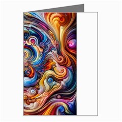 Dynamic Color Vortex Greeting Card by ExtraGoodSauce