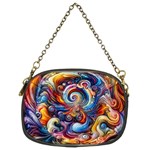 Dynamic Color Vortex Chain Purse (Two Sides) Back