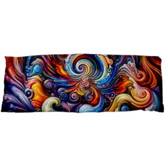 Dynamic Color Vortex 15 x40  Body Pillow Case Dakimakura (two Sides)