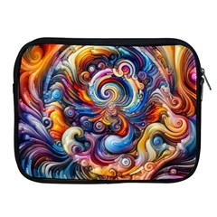 Dynamic Color Vortex Apple Ipad 2/3/4 Zipper Cases by ExtraGoodSauce