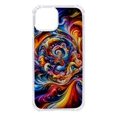 Dynamic Color Vortex Iphone 14 Tpu Uv Print Case by ExtraGoodSauce