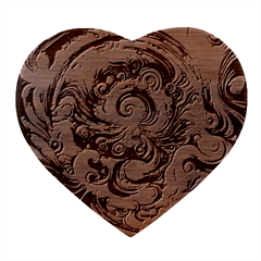 Dynamic Color Vortex Heart Wood Jewelry Box by ExtraGoodSauce