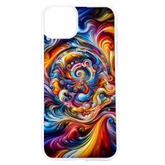 Dynamic Color Vortex Iphone 15 Tpu Uv Print Case by ExtraGoodSauce