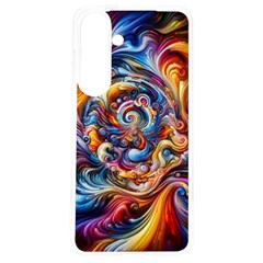 Dynamic Color Vortex Samsung Galaxy S24 6 2 Inch Tpu Uv Case by ExtraGoodSauce