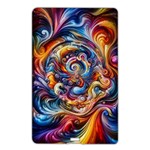 Dynamic Color Vortex Name Card Style USB Flash Drive Front