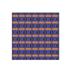 Bitcoin Logo Pattern Satin Bandana Scarf 22  X 22 