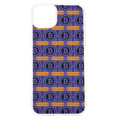 Bitcoin Logo Pattern Iphone 15 Pro Tpu Uv Print Case by ExtraGoodSauce