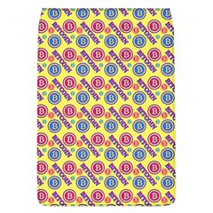 Colorful Bitcoin Pattern Removable Flap Cover (l)