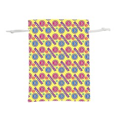 Colorful Bitcoin Pattern Lightweight Drawstring Pouch (m) by ExtraGoodSauce