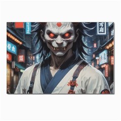 Demon Samurai Postcards 5  X 7  (pkg Of 10) by AwesomeSauce