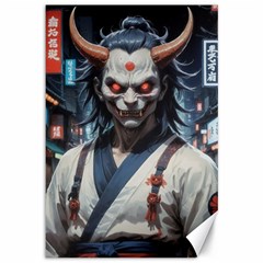 Demon Samurai Canvas 12  X 18 