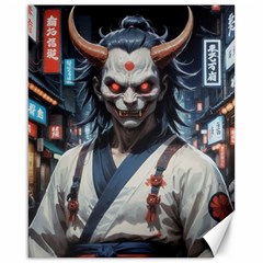 Demon Samurai Canvas 16  X 20 