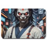 Demon Samurai Large Doormat 30 x20  Door Mat