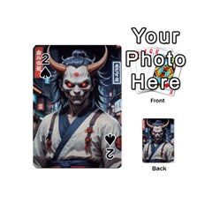 Demon Samurai Playing Cards 54 Designs (mini) by AwesomeSauce