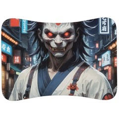 Demon Samurai Velour Seat Head Rest Cushion by AwesomeSauce