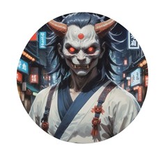 Demon Samurai Mini Round Pill Box (pack Of 3) by AwesomeSauce