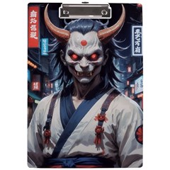 Demon Samurai A4 Acrylic Clipboard