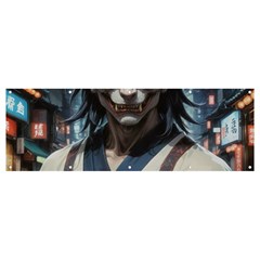 Demon Samurai Banner And Sign 12  X 4  by AwesomeSauce