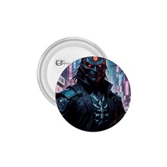 Cyberpunk Demon Samurai 1 75  Buttons by AwesomeSauce