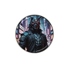 Cyberpunk Demon Samurai Hat Clip Ball Marker (4 Pack)