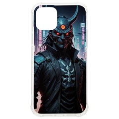 Cyberpunk Demon Samurai Iphone 12/12 Pro Tpu Uv Print Case by AwesomeSauce