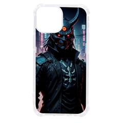 Cyberpunk Demon Samurai Iphone 13 Mini Tpu Uv Print Case by AwesomeSauce