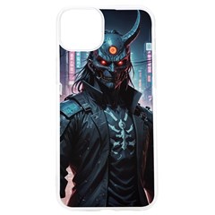 Cyberpunk Demon Samurai Iphone 15 Pro Tpu Uv Print Case by AwesomeSauce