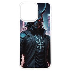 Cyberpunk Demon Samurai Iphone 15 Pro Max Tpu Uv Print Case by AwesomeSauce