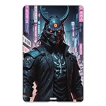 Cyberpunk Demon Samurai Name Card Style USB Flash Drive Back