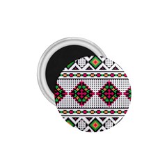 Ukrainian Folk Seamless Pattern Ethnic Ornament Border Element Traditional 1 75  Magnets