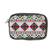 Ukrainian Folk Seamless Pattern Ethnic Ornament Border Element Traditional Coin Purse