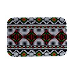 Ukrainian Folk Seamless Pattern Ethnic Ornament Border Element Traditional Open Lid Metal Box (silver)   by Grandong