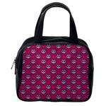 Calavera Cat Art Pattern Classic Handbag (Two Sides) Back