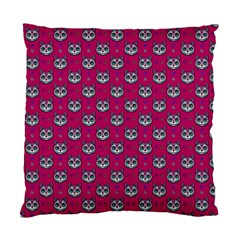 Calavera Cat Art Pattern Standard Cushion Case (two Sides)