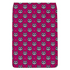 Calavera Cat Art Pattern Removable Flap Cover (l)