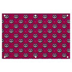 Calavera Cat Art Pattern Banner And Sign 6  X 4 