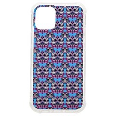 Colorful Sugar Skull Cat Pattern Iphone 12 Mini Tpu Uv Print Case	 by ExtraGoodSauce