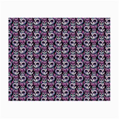 Sugar Skull Cat Pattern Small Glasses Cloth by ExtraGoodSauce