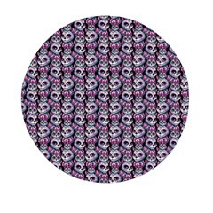 Sugar Skull Cat Pattern Mini Round Pill Box (pack Of 3) by ExtraGoodSauce