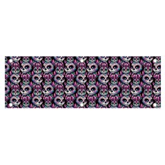 Sugar Skull Cat Pattern Banner And Sign 6  X 2 