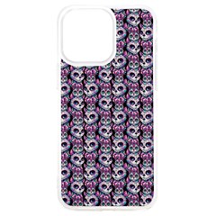 Sugar Skull Cat Pattern Iphone 15 Pro Max Tpu Uv Print Case by ExtraGoodSauce