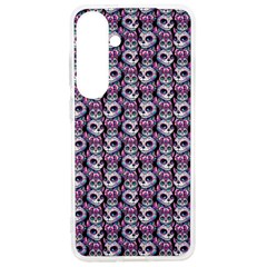 Sugar Skull Cat Pattern Samsung Galaxy S24 Ultra 6 9 Inch Tpu Uv Case by ExtraGoodSauce